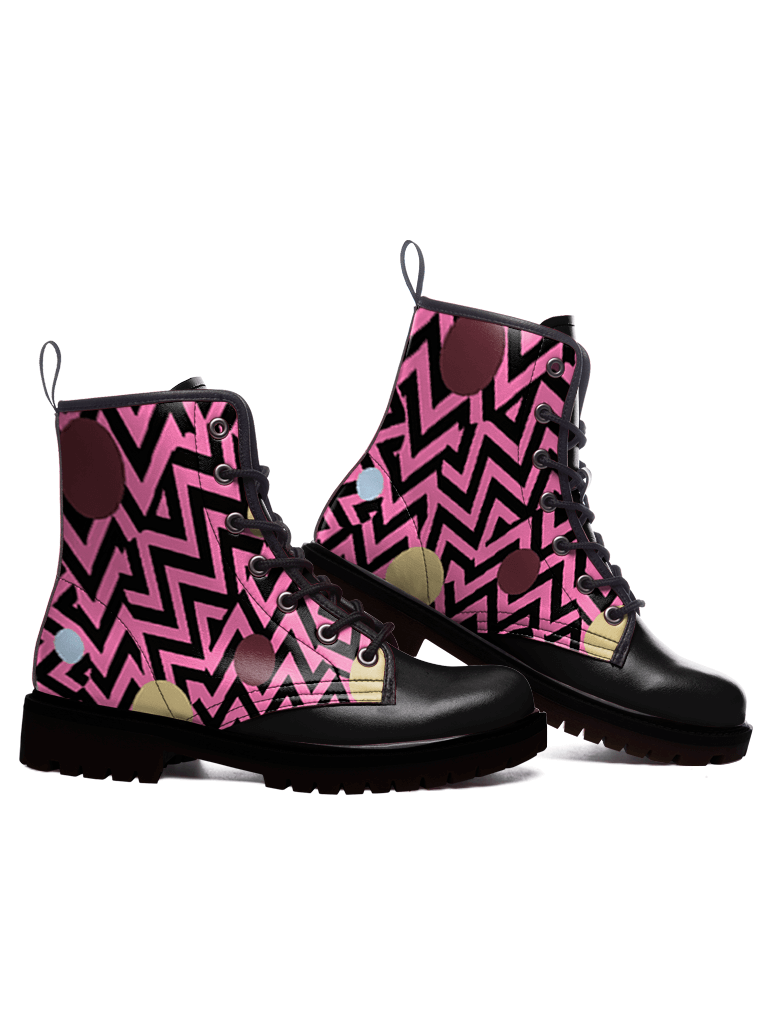 Retro Nordic Boots — limited edition artist-designed footwear by Edición Especial, Saint Paul MN — image 3