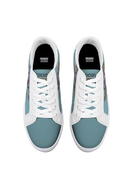 Orchid sneakers — limited edition artist-designed footwear by Edición Especial, Saint Paul MN — image 4