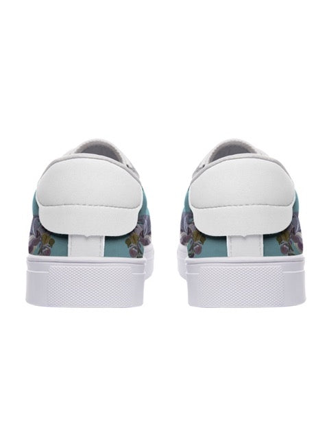 Orchid sneakers — limited edition artist-designed footwear by Edición Especial, Saint Paul MN — image 5