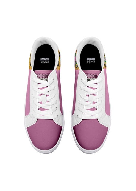 Pink Sunflowers Sneakers — limited edition artist-designed footwear by Edición Especial, Saint Paul MN — image 5