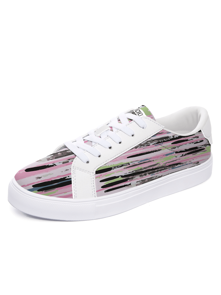 Sunset Pink Sneakers — limited edition artist-designed footwear by Edición Especial, Saint Paul MN — image 1