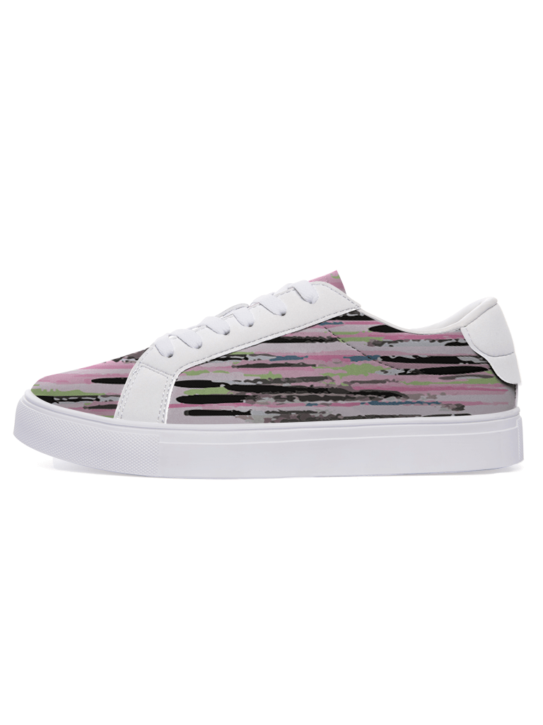 Sunset Pink Sneakers — limited edition artist-designed footwear by Edición Especial, Saint Paul MN — image 2