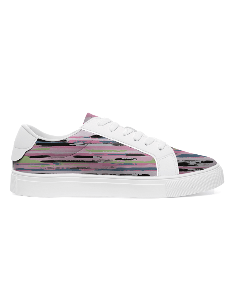 Sunset Pink Sneakers — limited edition artist-designed footwear by Edición Especial, Saint Paul MN — image 4