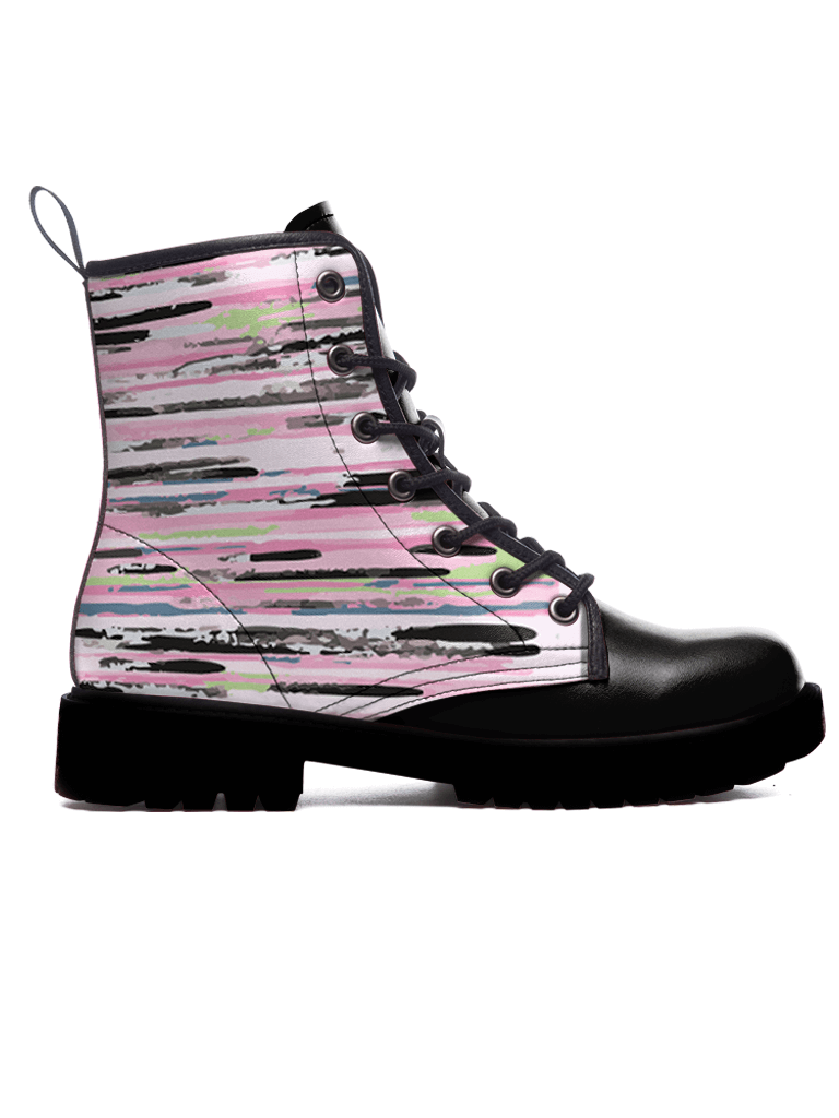 Sunset Pink Boots — limited edition artist-designed footwear by Edición Especial, Saint Paul MN — image 2