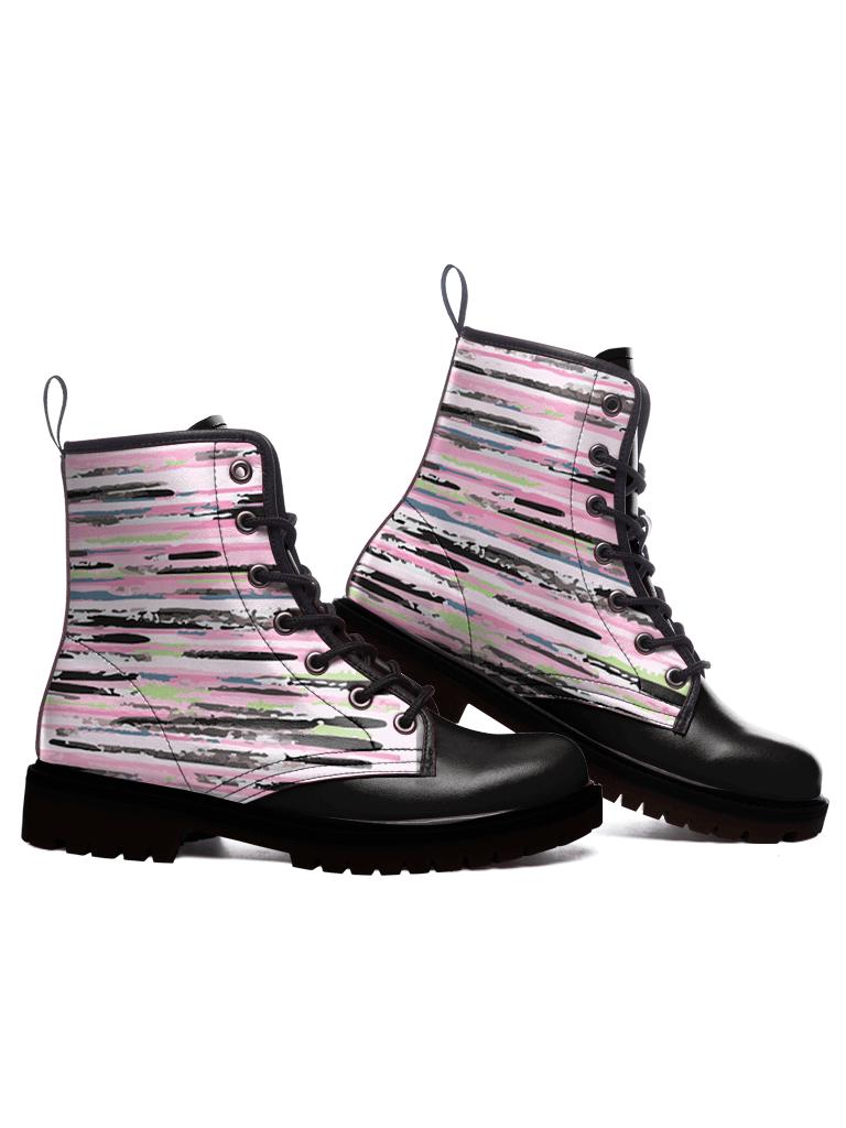 Sunset Pink Boots — limited edition artist-designed footwear by Edición Especial, Saint Paul MN — image 3
