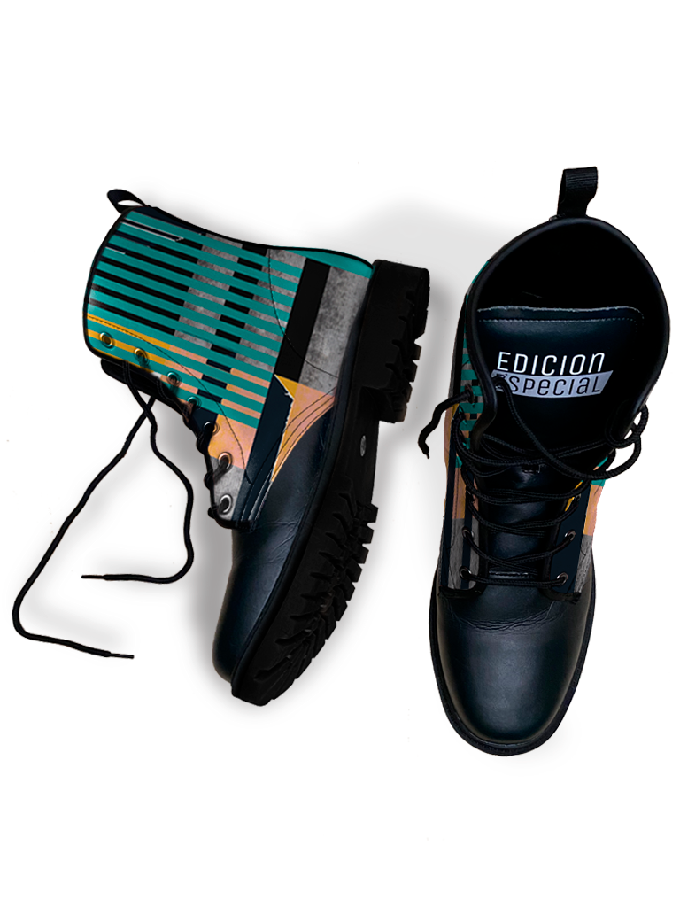 Sweden Streets Boots — limited edition artist-designed footwear by Edición Especial, Saint Paul MN — image 4