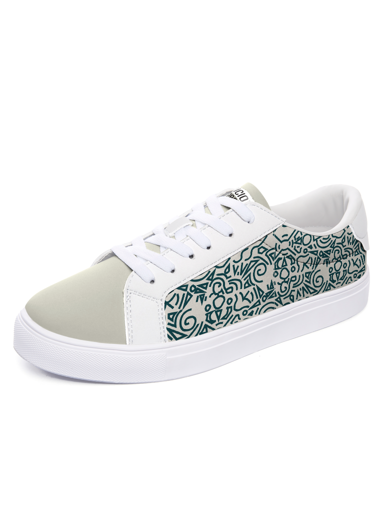 Uxmal Lines Sneakers — limited edition artist-designed footwear by Edición Especial, Saint Paul MN — image 2