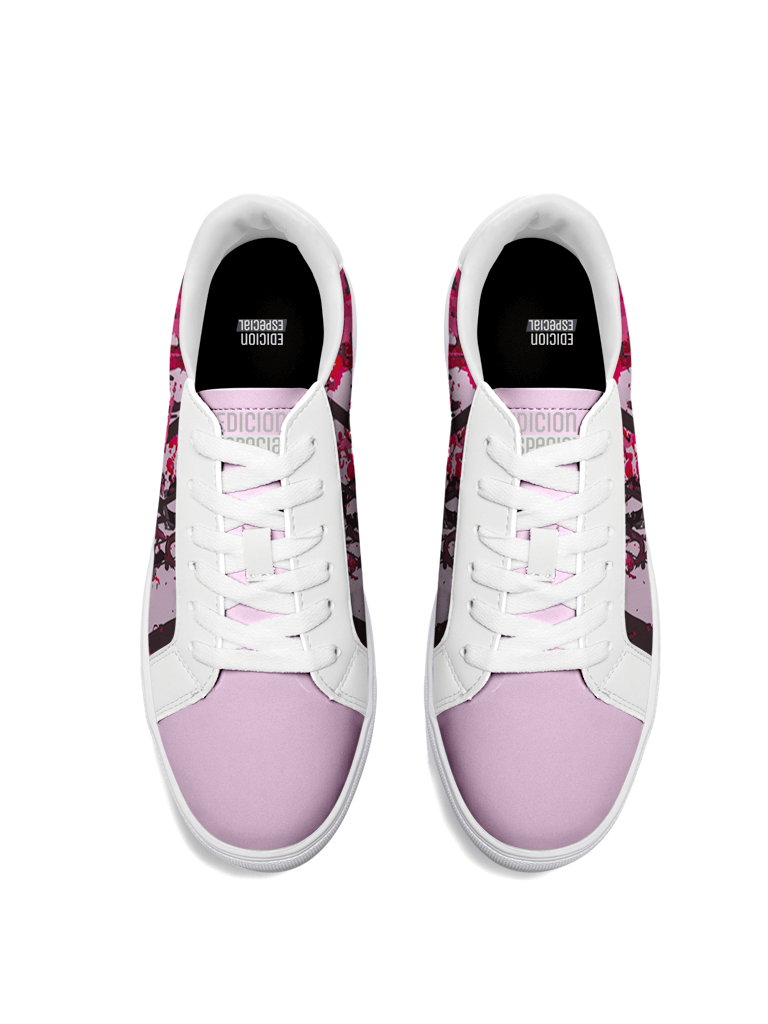 Wild Pink Sneakers — limited edition artist-designed footwear by Edición Especial, Saint Paul MN — image 4