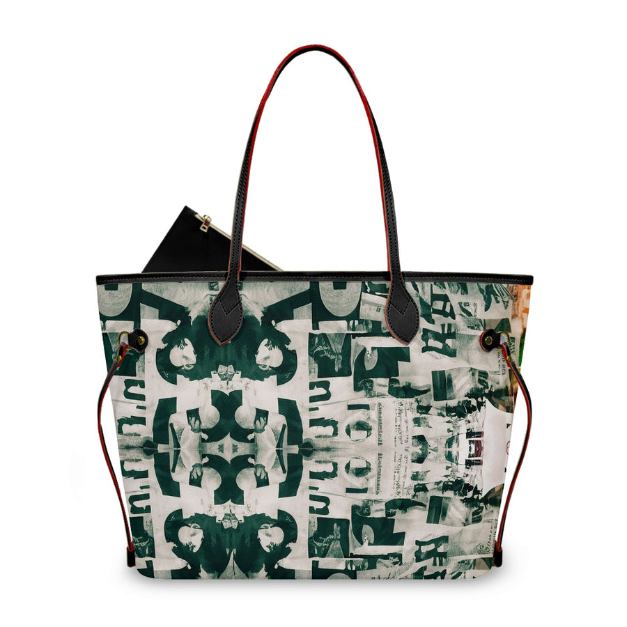 Tote bag (contain small packet) — limited edition artist-designed footwear by Edición Especial, Saint Paul MN — image 3