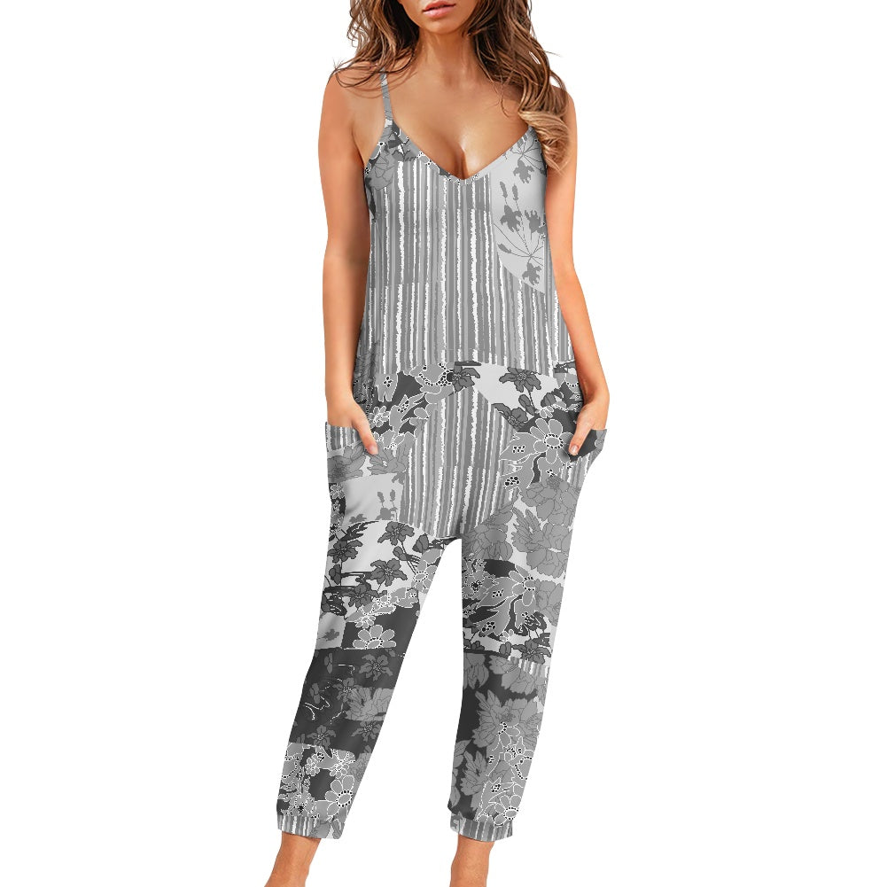 Grayscale Rompers