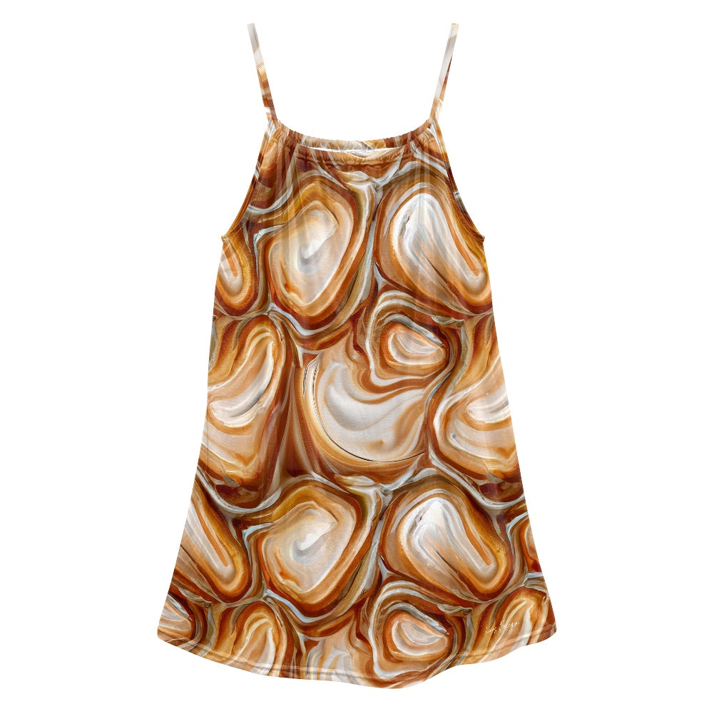 Chocolate Strappy dress