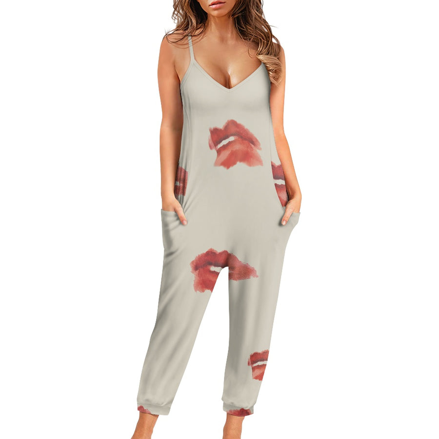 Kisses Rompers — limited edition artist-designed footwear by Edición Especial, Saint Paul MN — image 1