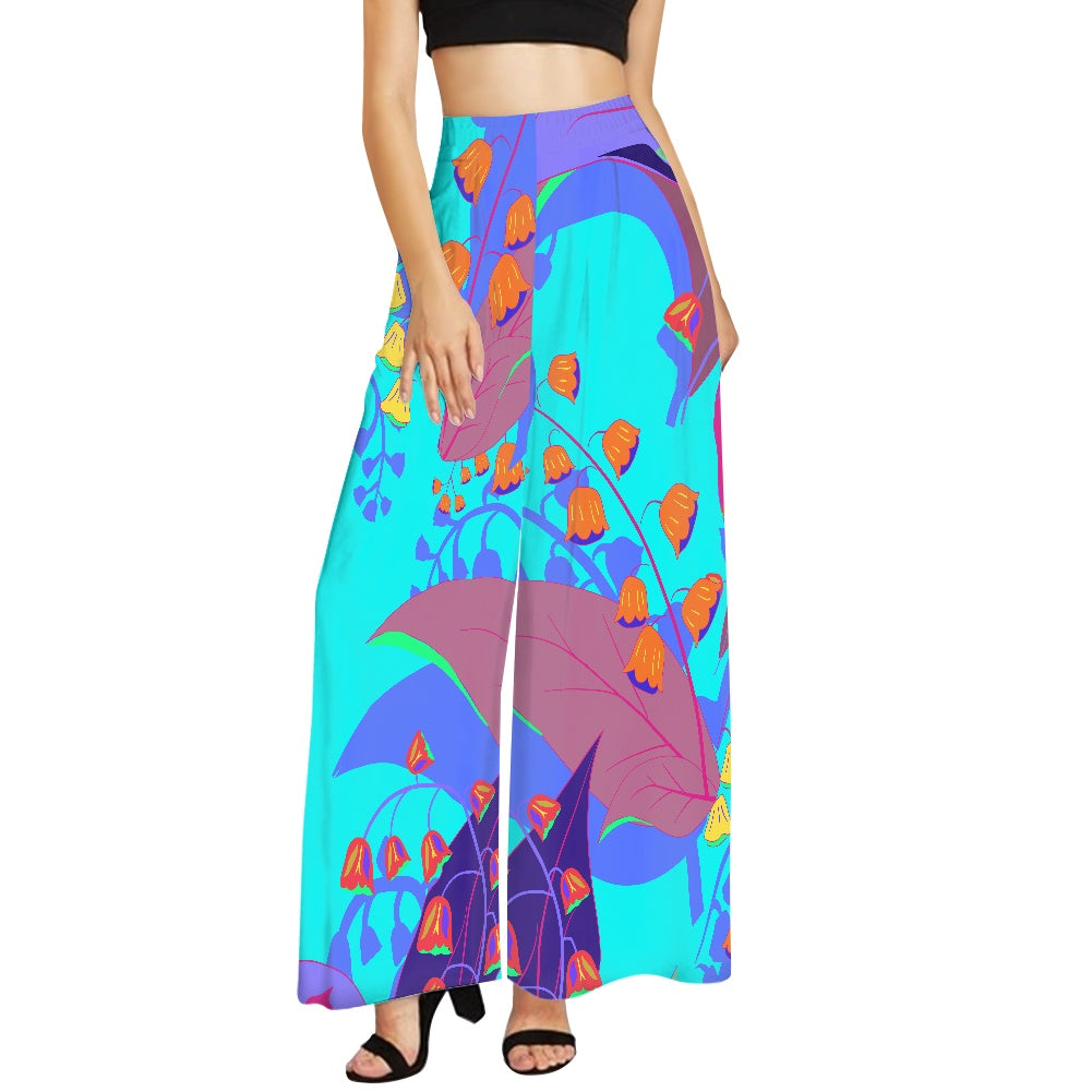 Bright Blue Wide Leg pants