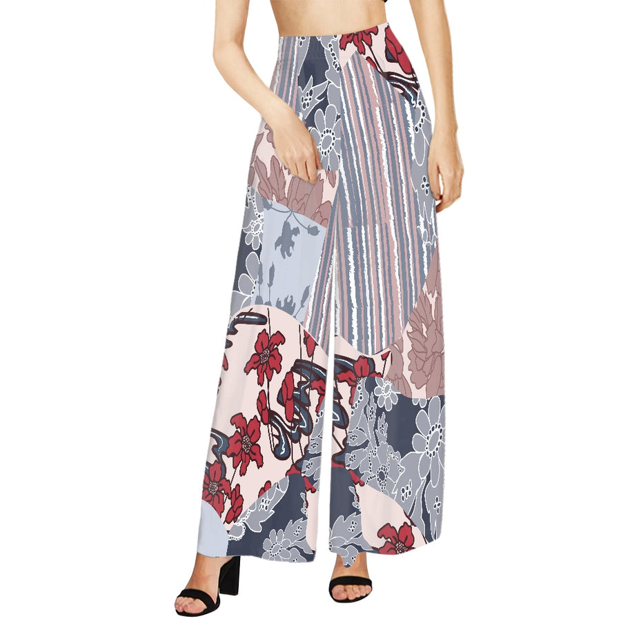Brown Tones Wide leg pants — limited edition artist-designed footwear by Edición Especial, Saint Paul MN — image 4