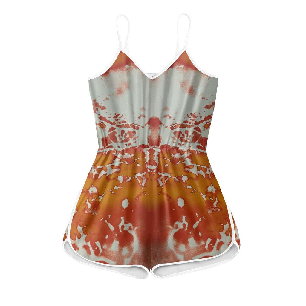 Copper Women's Sleeveless Jumpsuit Shorts