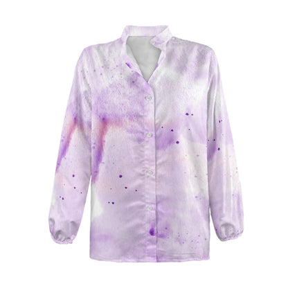 Purple Women's long-sleeved shirts