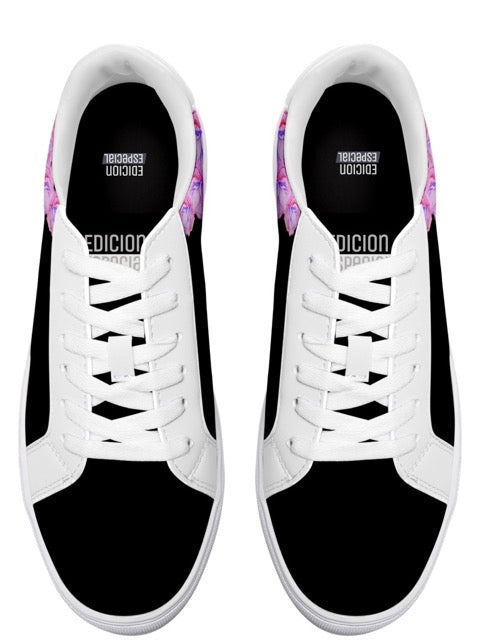 Pink Rose Sneakers — limited edition artist-designed footwear by Edición Especial, Saint Paul MN — image 4
