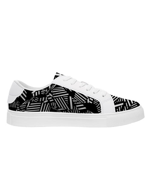 Black and White Sneakers — limited edition artist-designed footwear by Edición Especial, Saint Paul MN — image 4