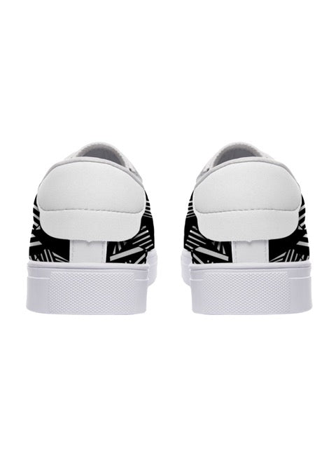 Black and White Sneakers — limited edition artist-designed footwear by Edición Especial, Saint Paul MN — image 6